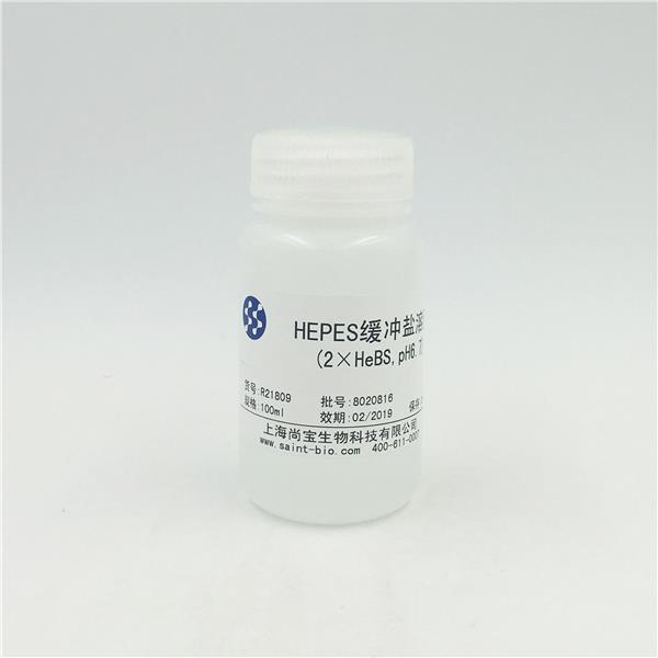 HEPES緩沖鹽溶液（2×HeBs，pH=6.7，無菌）